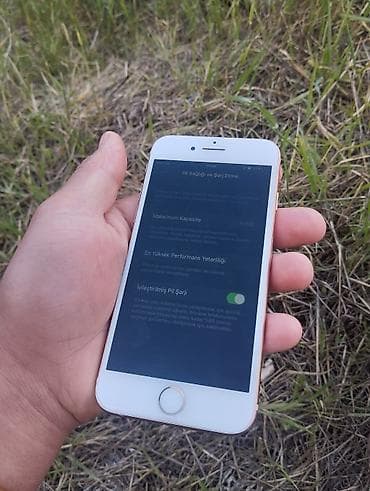 iphone 8 plata: IPhone 8, 64 GB, Ağ, Simsiz şarj — 1