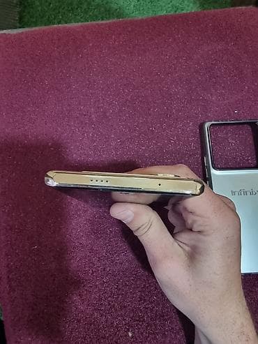 iphone 7 ekrani: Infinix Zero 30, 256 GB, rəng - Qızılı, Sensor, Face ID — 7