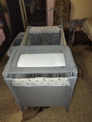 manej besik: Salam uşaq üçün beşik yaxşi vəziyyətdədir sadəcə içinin matrası yoxdu — 4