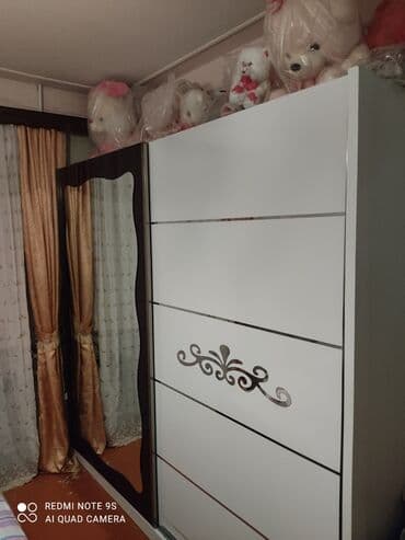 Kupe, 2 qapılı Qarderob, paltar dolabı