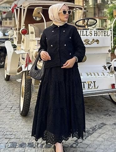 yupka kofta fason: İkili dəst ətək,köynək.Endirimli qiymetdir.Türk malıdır — 1