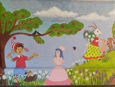 ev aboylari dekor: Divar rəsmi sifarişi qəbul olunur. Ətraflı məlumat üçün əlaqə — 2