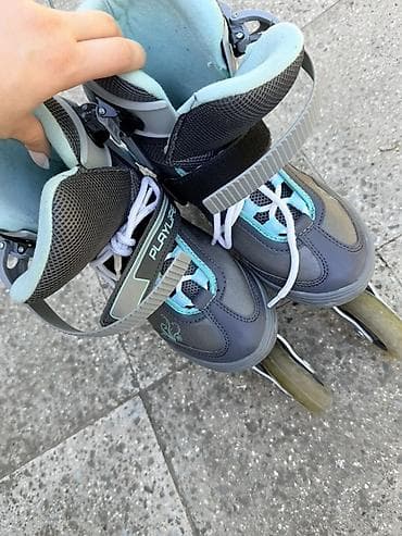 Ролики: İnline konki dəsti - Növ: 4 təkərli inline konki - Rəng: boz/qrafit — 6