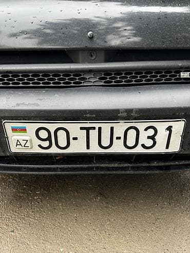 Nəqliyyat: Avtomobil dövlət nömrə nişanı: 90-TU-031 - Format: 90-TU-031 (AZ) - — 1