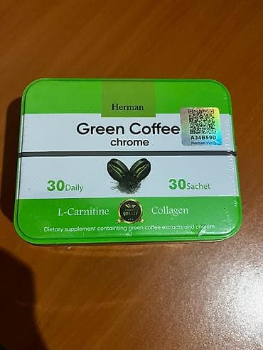 kordiseps tablet: Salam Gren Coffee Arıqlamaq üçün Qehve Salam Green Coffee 85 Azn — 1