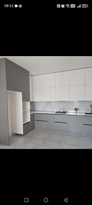 zabrat mebel: Sifarişlə mətbəx dəsti, Özü çəkən petlələr, MDF, Kredit yoxdur — 1