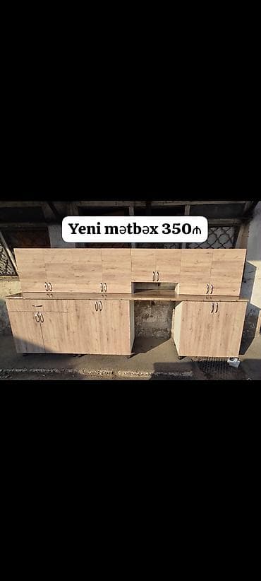 Metbex mebeli tezedi 
Olcusu 303sm
Qiymet 350 manat — 1