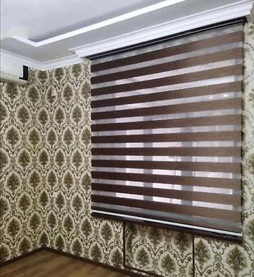 Pastel dəstləri: Zebra jalüz pərdələr - İkili (zebra) sistem: şəffaf və qaranlıq — 3