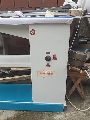 alet qutusu: Sənaye tipli ütüləmə masası – BARELLİ - Marka/model: AREL (sənaye — 2