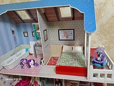 vilur destler: ItsImagical firmasının böyük kukla evi - 3 mərtəbəli, geniş planlı — 3