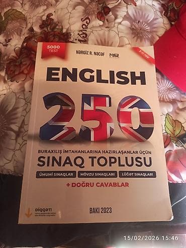 informatika test pdf: Məhsul: “English 250 – Buraxılış imtahanlarına hazırlaşanlar üçün — 1