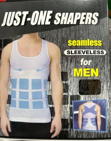 королевский боб для похудения оригинал: Qarın yığan mayka qara və ağ rəng — 2