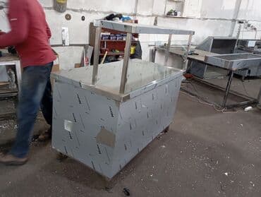 seyf kassa satisi: Paslanmayan metaldan hazırlanmış, sürgülü qapıları olan dolab — 5