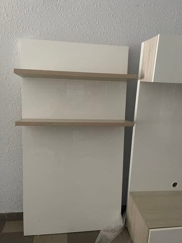 аренда помещения под салон красоты: Новый, Прямой ТВ стенд, С полками, Деревянный, Турция — 3