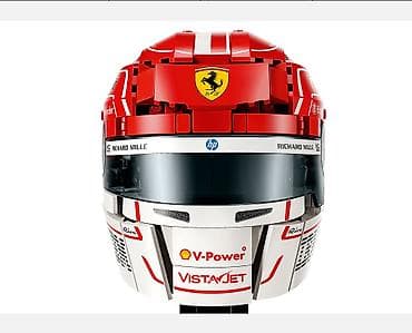 panda oyuncaq: LEGO – Scuderia Ferrari HP Charles Leclerc Helmet - Rəqəmsal və real — 5