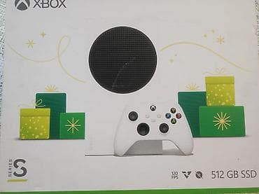 ssd: Xbox Series S oyun konsolu – 512 GB SSD - Kompakt dizayn, ağ korpus — 2