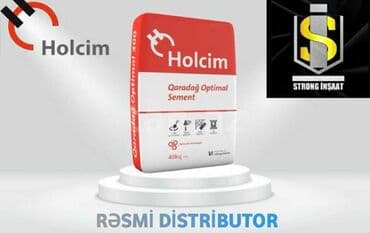 Sement: Holcim Qaradağ sementləri – rəsmi distribütordan. Holcim: 400 — 2