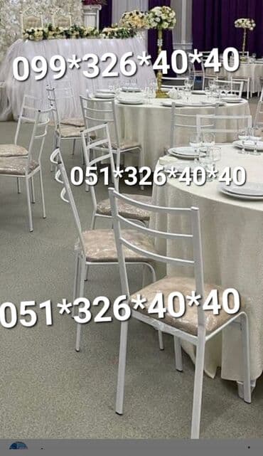 deri parça: Mətbəx üçün, Yeni, Qatlanmayan, Stul — 11