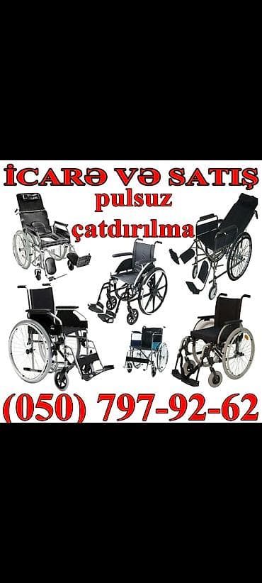 Digər tibbi məhsullar: İcarə və satış – əlil arabaları Məhsul/təklif: - Müxtəlif model əlil — 1