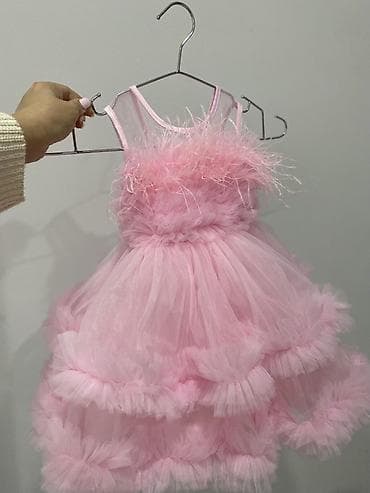 uşaq üçün kalyaska: Uşaq paltarı – zərif ziyafət/şağanaq modeli Cəmi 1 dəfə geyinib uşaq — 1