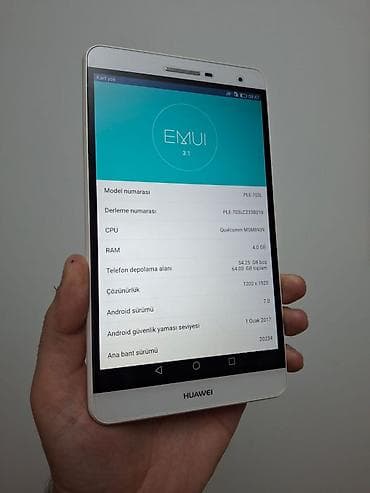 planşet qelemli: Huawei MediaPad X2 (PLE-703L) planşet - Ekran: 7.0 düym IPS, 1200 × — 2