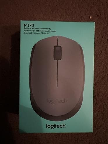 Modemlər və şəbəkə avadanlıqları: Logitech M170 simsiz kompüter siçanı — 1