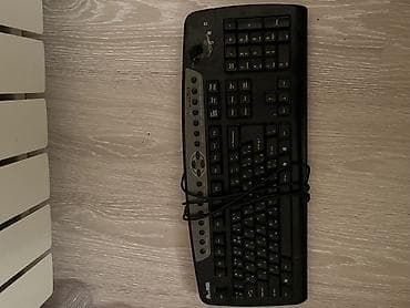 Stol üsdü komputer üçün klavyatura satılır PS/2 qoşulmalı