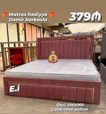 istikbal mebel: Yeni, İkinəfərlik çarpayı, Matras ilə — 1
