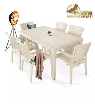 Yeni, Dördbucaq masa, 6 stul, Açılan, Türkiyə lalafo.az -da Yeni, Dördbucaq masa, 6 stul, Açılan, Türkiyə