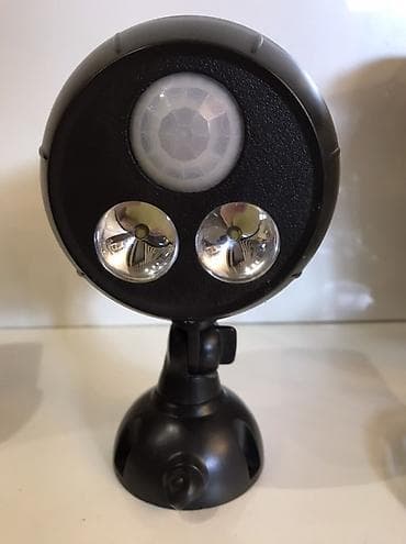 07 led isiq: Hərəkət sensorlu LED projektor lampası - 2 güclü LED işıq mənbəyi və — 1