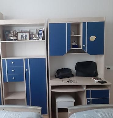 Oğlan üçün, İşlənmiş, 2 təknəfərlik çarpayı, Yazı masası, Dolab lalafo.az -da Oğlan üçün, İşlənmiş, 2 təknəfərlik çarpayı, Yazı masası, Dolab