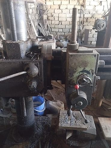 Оборудование для магазинов: Ağır sənaye üçün mexaniki gilotin qayçı və radial qazma dəzgahı — 4