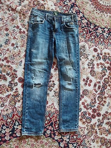 Верхняя одежда: Cins şalvar.28razmer.şəkilde var razmeri.almanyadan alınıb.bir necə — 1