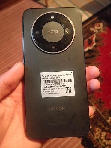 ucuz iphone 7: Honor X9a, 256 GB, rəng - Qara, Barmaq izi — 2