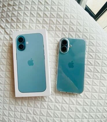 azerbaycan iphone 11 pro max: IPhone 16, 128 GB, Mavi, Face ID — 2