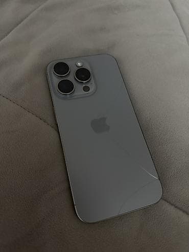 IPhone 15 Pro, 128 GB, Space Gray, Simsiz şarj, Face ID lalafo.az -da IPhone 15 Pro, 128 GB, Space Gray, Simsiz şarj, Face ID