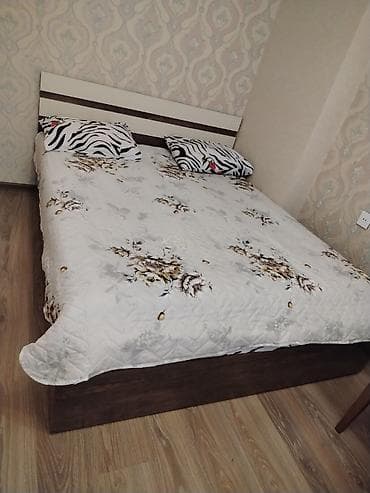 Ev və bağ: 160×200 ölçülü iki nəfərlik çarpayı satılır. Səliqəli istifadə olunub — 2