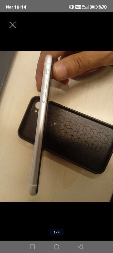 iphone x arxa şüşə qiyməti: IPhone 11, Ağ — 2