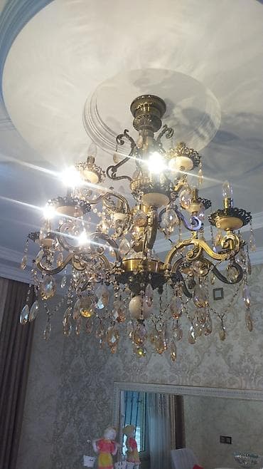 Çılçıraq, 10 və daha çox lampa, Xrustal lalafo.az -da Çılçıraq, 10 və daha çox lampa, Xrustal