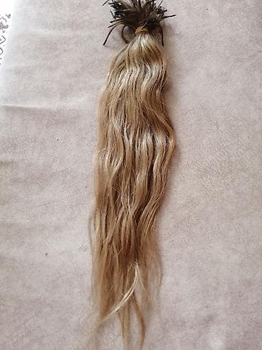 Təbii sac 110 ədəd. 50 sm uzunluq