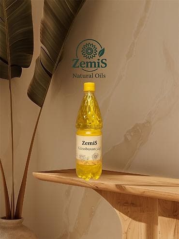 limon yağı qiyməti: ZemiS Günəbaxan yağı 6,80 AZN– Natural Oils seriyası - Tərkib: 100% — 1