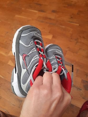 Uşaq geyimi və ayaqqabıları: Uşaq idman ayaqqabısı – Nike Air (boz/qırmızı) Qiyməti razılaşmaq — 6