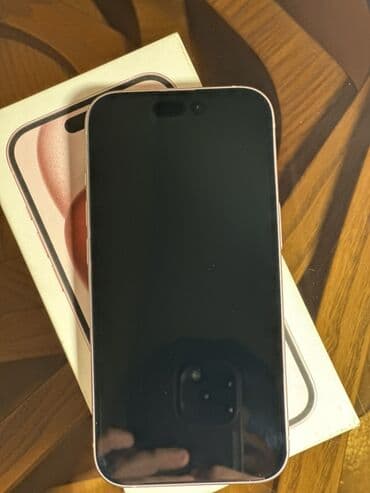 kontakt iphone 15: IPhone 15, 128 GB, Çəhrayı, Face ID — 4