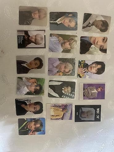 uno kartı: Stray Kids kolleksiya seti – original fotokartlar, poster və stikerlər — 2