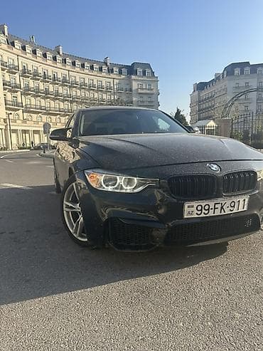 Avtomobil satışı: BMW 328d, sedan, qara rəng. - Dizel mühərrik (328d) – güclü və — 8
