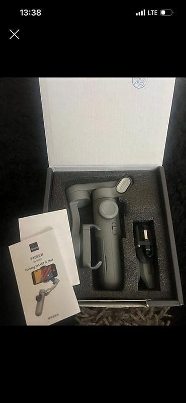 telefon stablizator: Yunteng SMART X PRO – smartfon üçün 3 oxlu əl stabilizatoru (gimbal) — 1