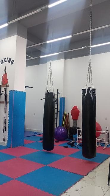 qarabağ forması: Boks zalı üçün asılqanlı boks kisələri - Model: asma tip, zəncirlə — 2