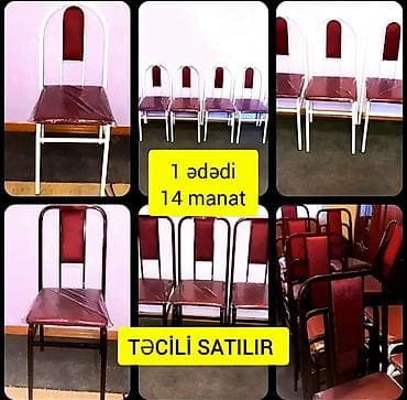 ENDİRİMLİ qiymətə YENİ STULLAR satılır