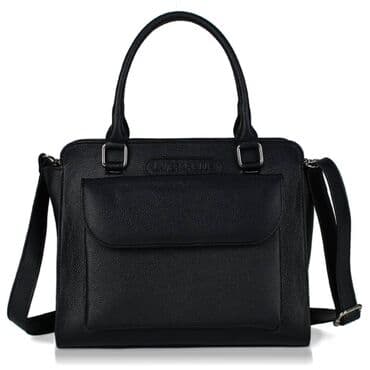 Laverapelle Qadın Belladonna Həqiqi Dəri Çarpaz Çiyin Çantası -