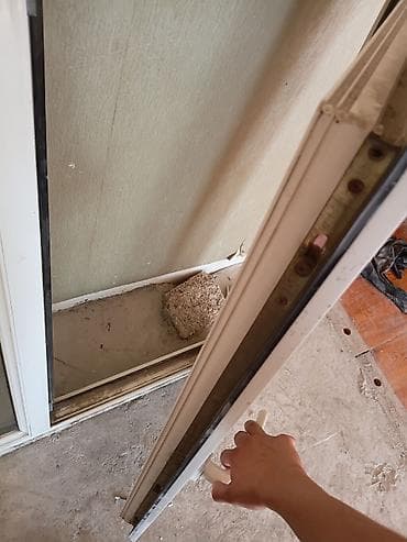 işlenmiş plastik pencere: İşlənmiş Təkqat şüşə paketi Plastik pəncərə, Еni: 120 sm, Uzunluğu: 160 sm — 2